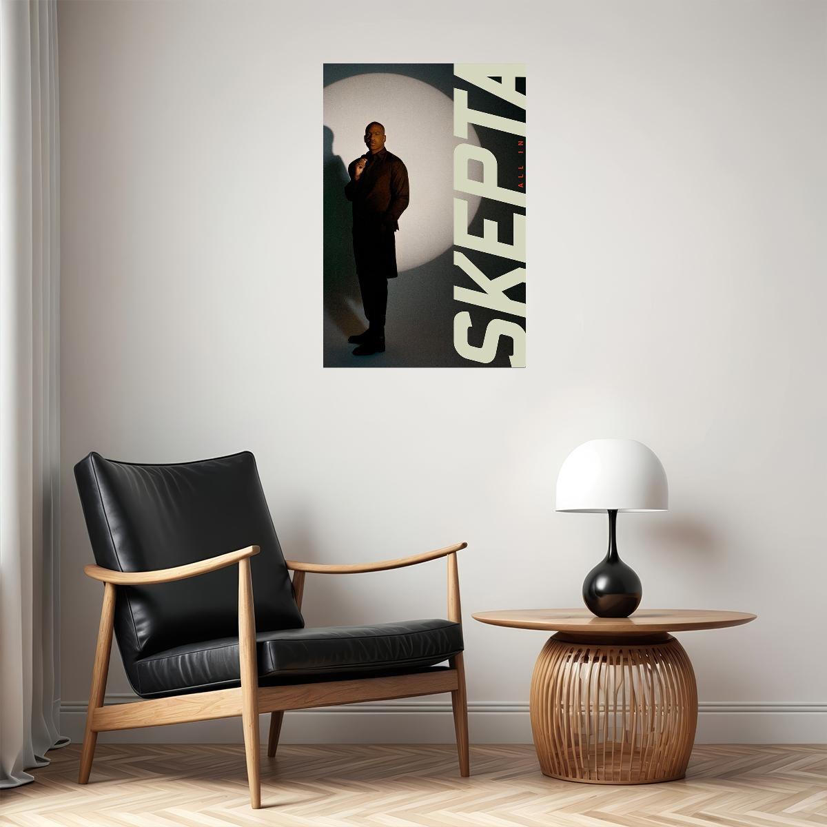 Skepta Rapper And Songwriter All In Music Album Poster Wall Art Print Home Wall Decor