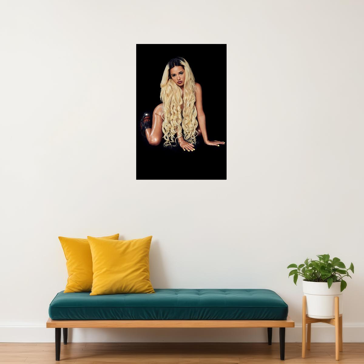 Rapper Tommy Genesis Goldilocks X Music Album Poster Wall Art Print Home Wall Decor