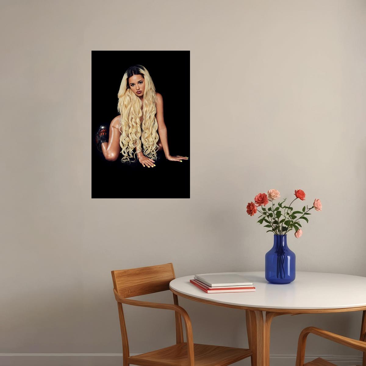 Rapper Tommy Genesis Goldilocks X Music Album Poster Wall Art Print Home Wall Decor