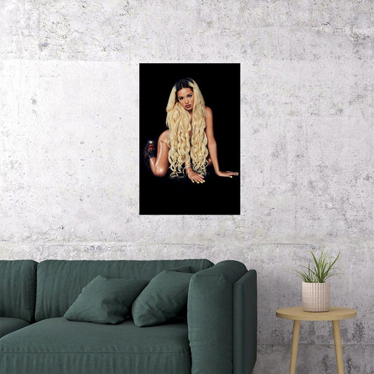 Rapper Tommy Genesis Goldilocks X Music Album Poster Wall Art Print Home Wall Decor