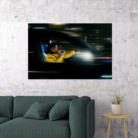 Roddy Ricch Rap Singer Live Life Fast Music Album Poster Wall Art Print Home Wall Decor