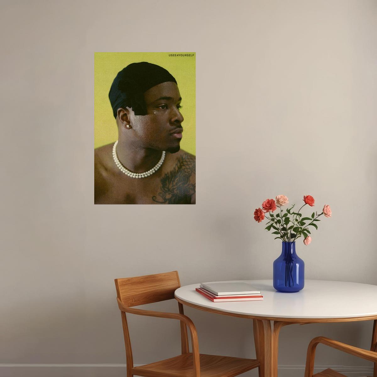 Idk Usee4yourself Rapper Songwriter Music Album Poster Wall Art Print Home Wall Decor