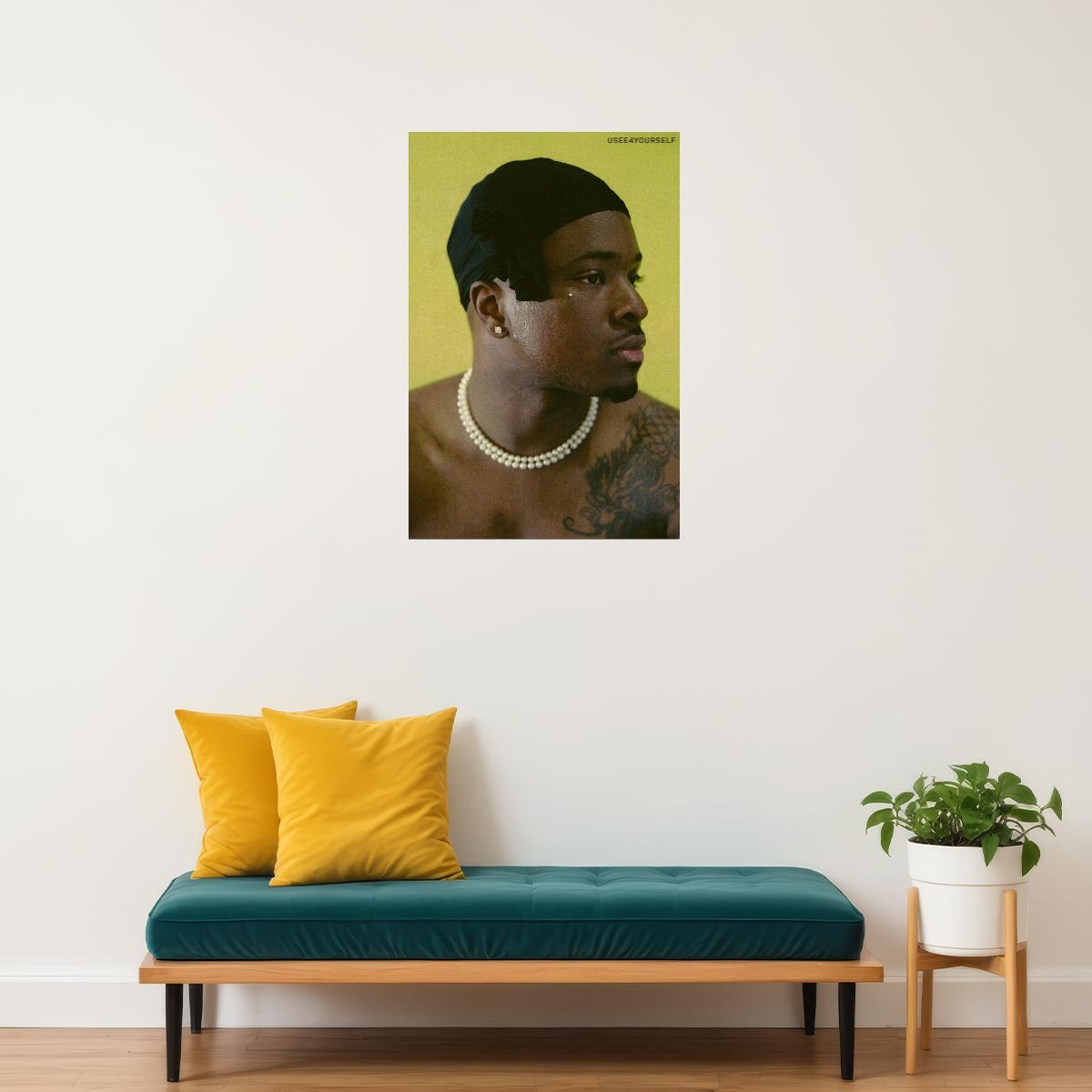 Idk Usee4yourself Rapper Songwriter Music Album Poster Wall Art Print Home Wall Decor