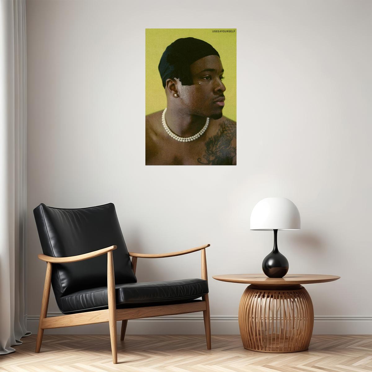 Idk Usee4yourself Rapper Songwriter Music Album Poster Wall Art Print Home Wall Decor
