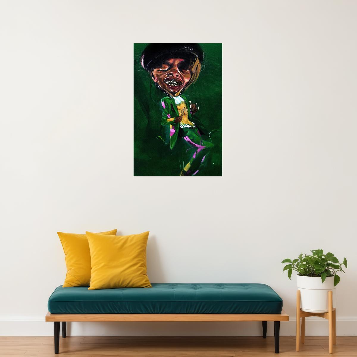 Pink Siifu Gumbo Music Album Poster Wall Art Print Home Wall Decor