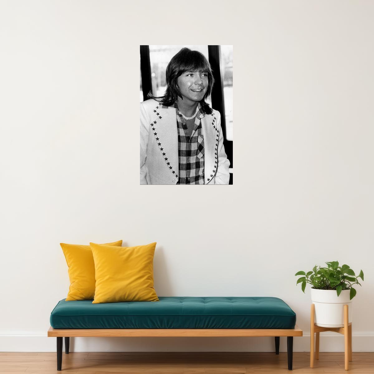 Actor David Cassidy Smiling Songwriter Musician Poster Wall Art Print Home Wall Decor