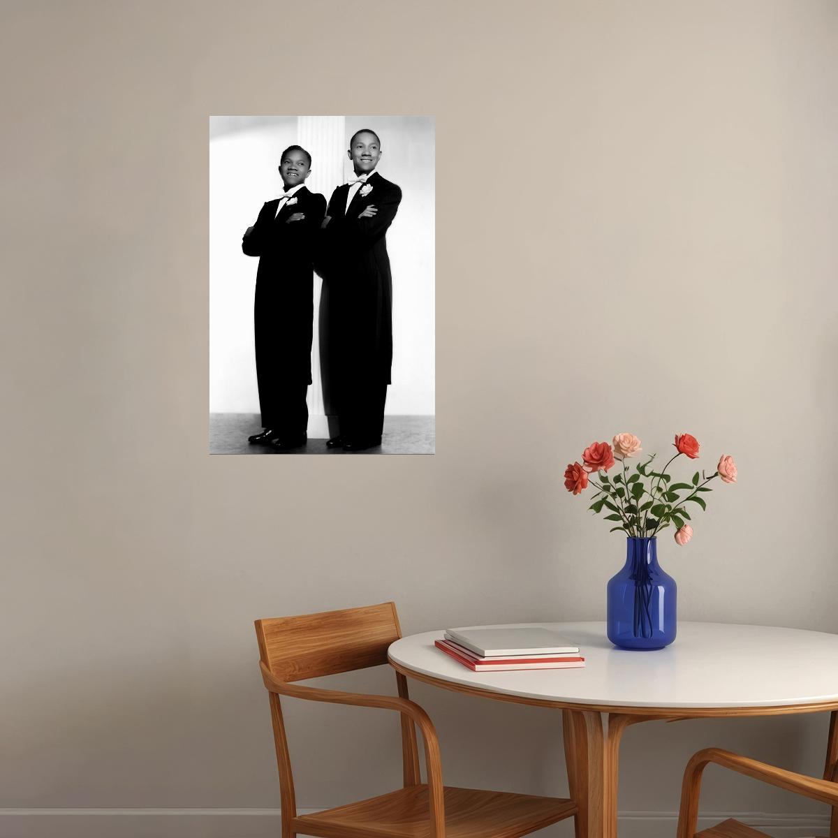 Nicholas Brothers Dancers Music Band Poster Wall Art Print Home Wall Decor