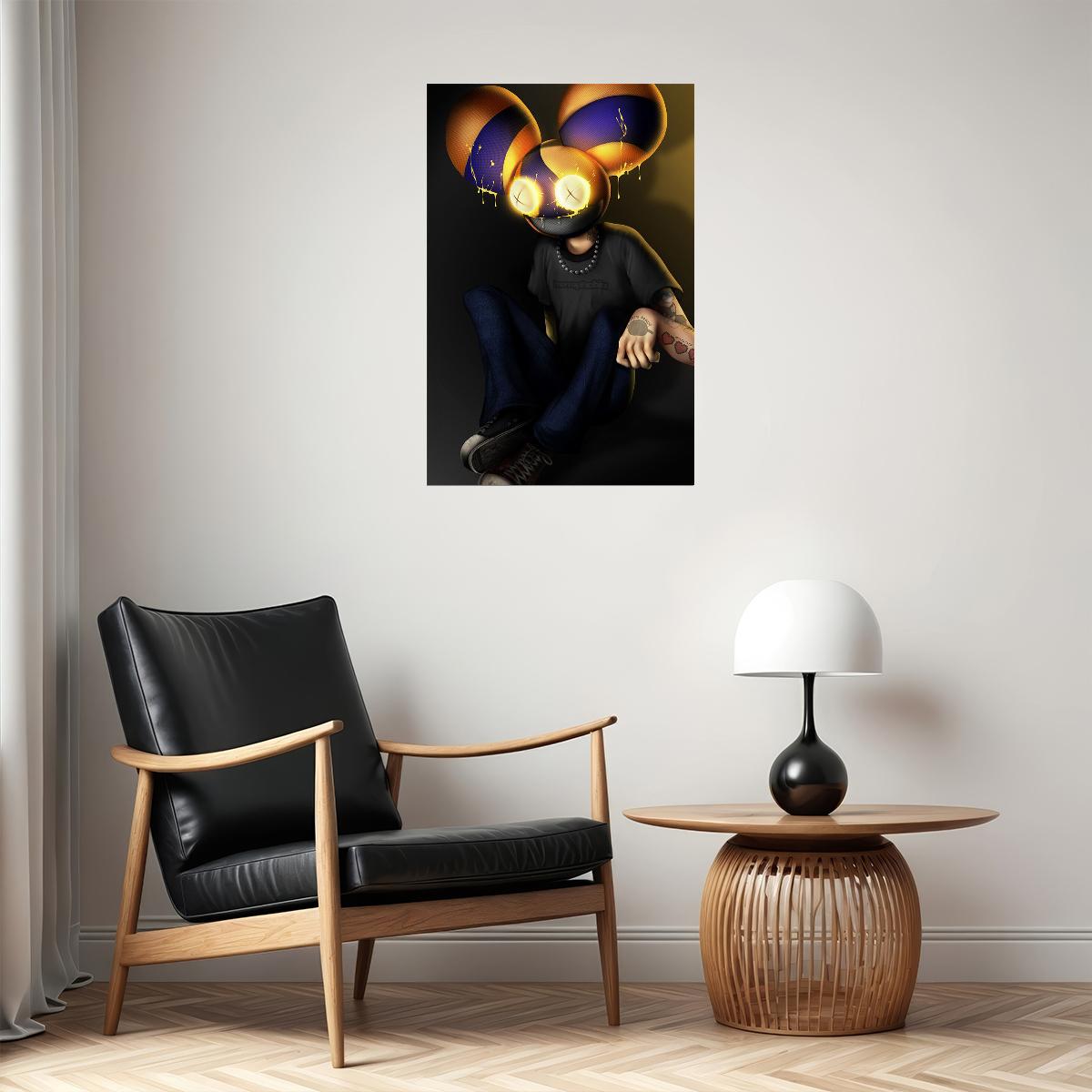 Deadmause Music Producer And Artist Poster Wall Art Print Home Wall Decor