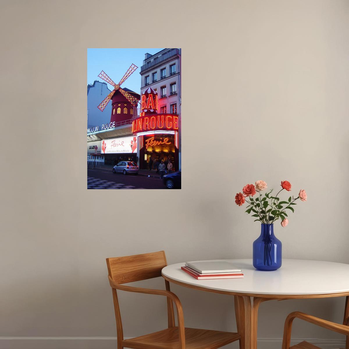 Moulin Rouge Drama Musical Movie Poster Wall Art Print Home Wall Decor