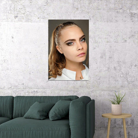 Cara Delevingne Model Actress Poster Wall Art Print Home Wall Decor