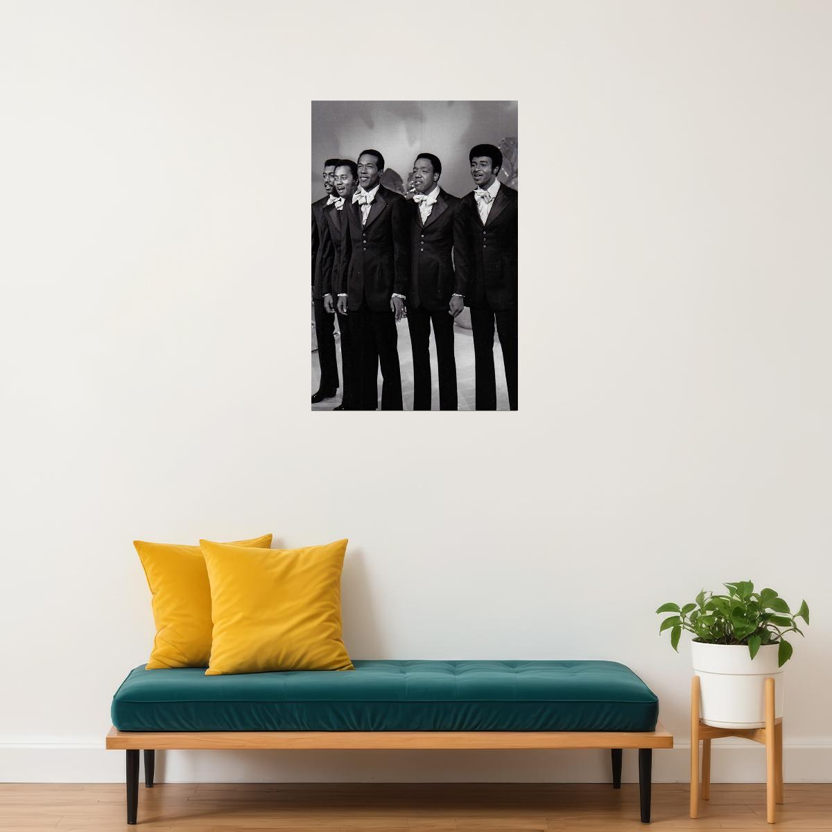 Knight And The Pips Music Band Poster Wall Art Print Home Wall Decor