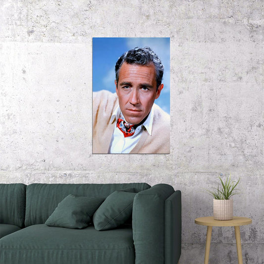 Portrait Of Jason Robards Movie Actor Poster Wall Art Print Home Wall Decor