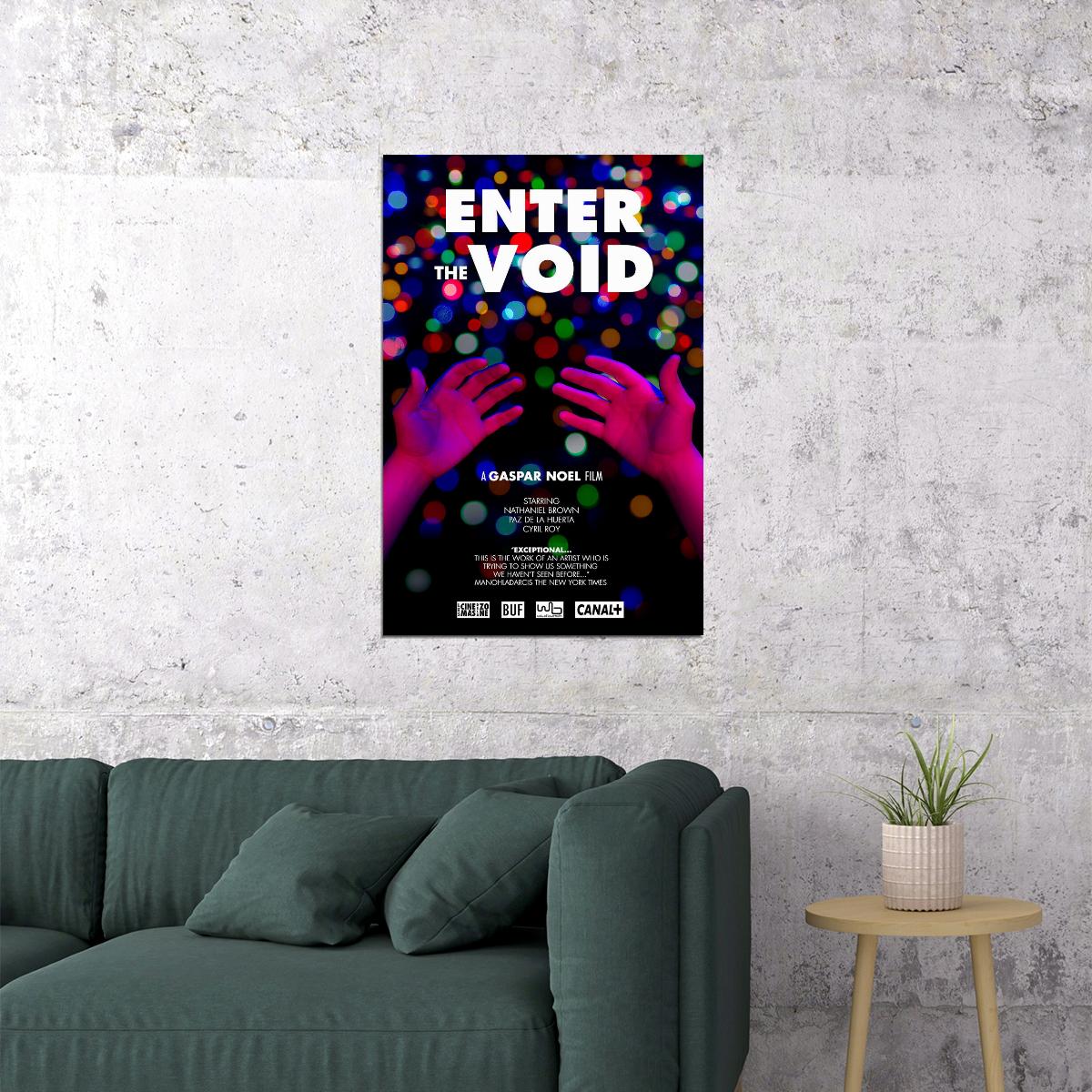 Enter The Void Movie 2009 Gaspar No Poster Wall Art Print Home Wall Decor