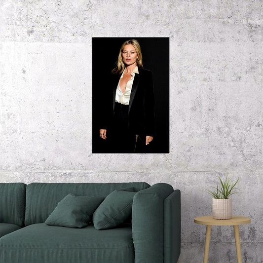 Moss Fashion Icon Model Artist Poster Wall Art Print Home Wall Decor