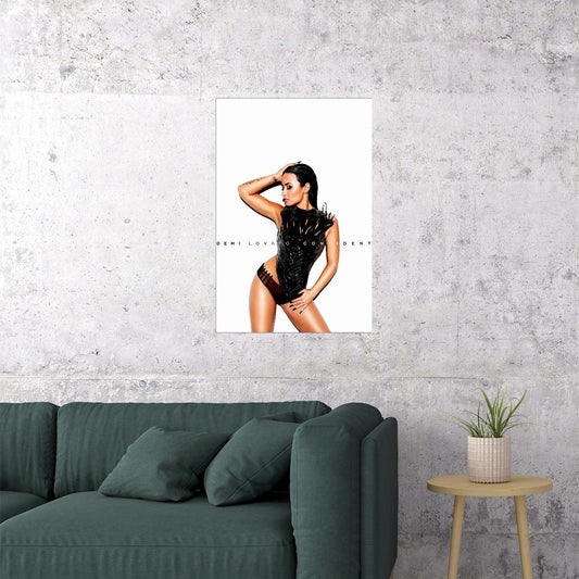 Demi Lovato Confident Music Celebrity Poster Wall Art Print Home Wall Decor