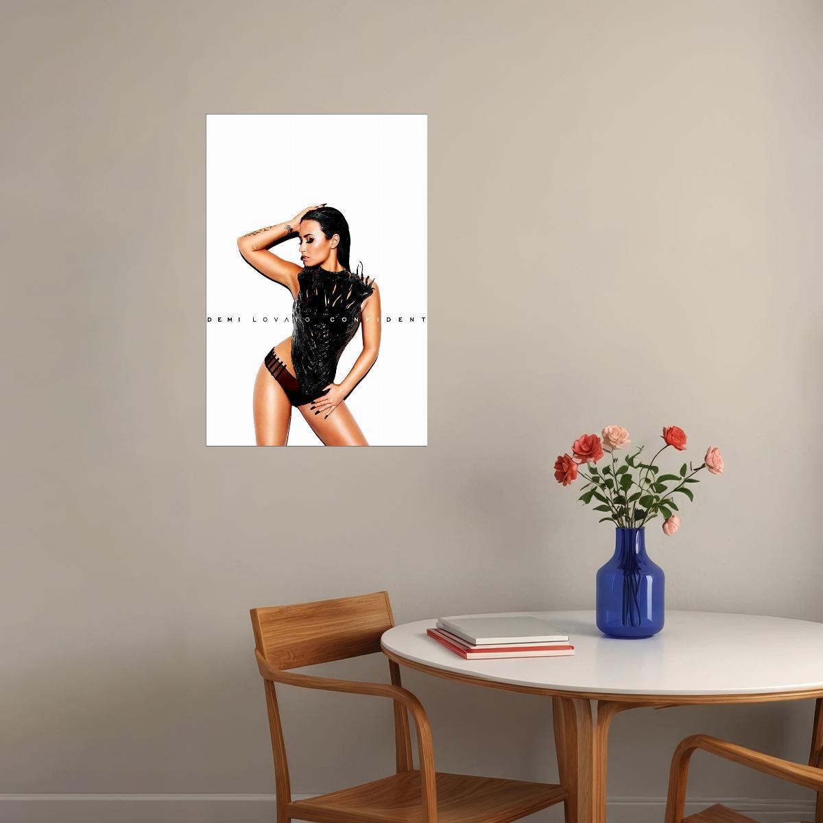 Demi Lovato Confident Music Celebrity Poster Wall Art Print Home Wall Decor