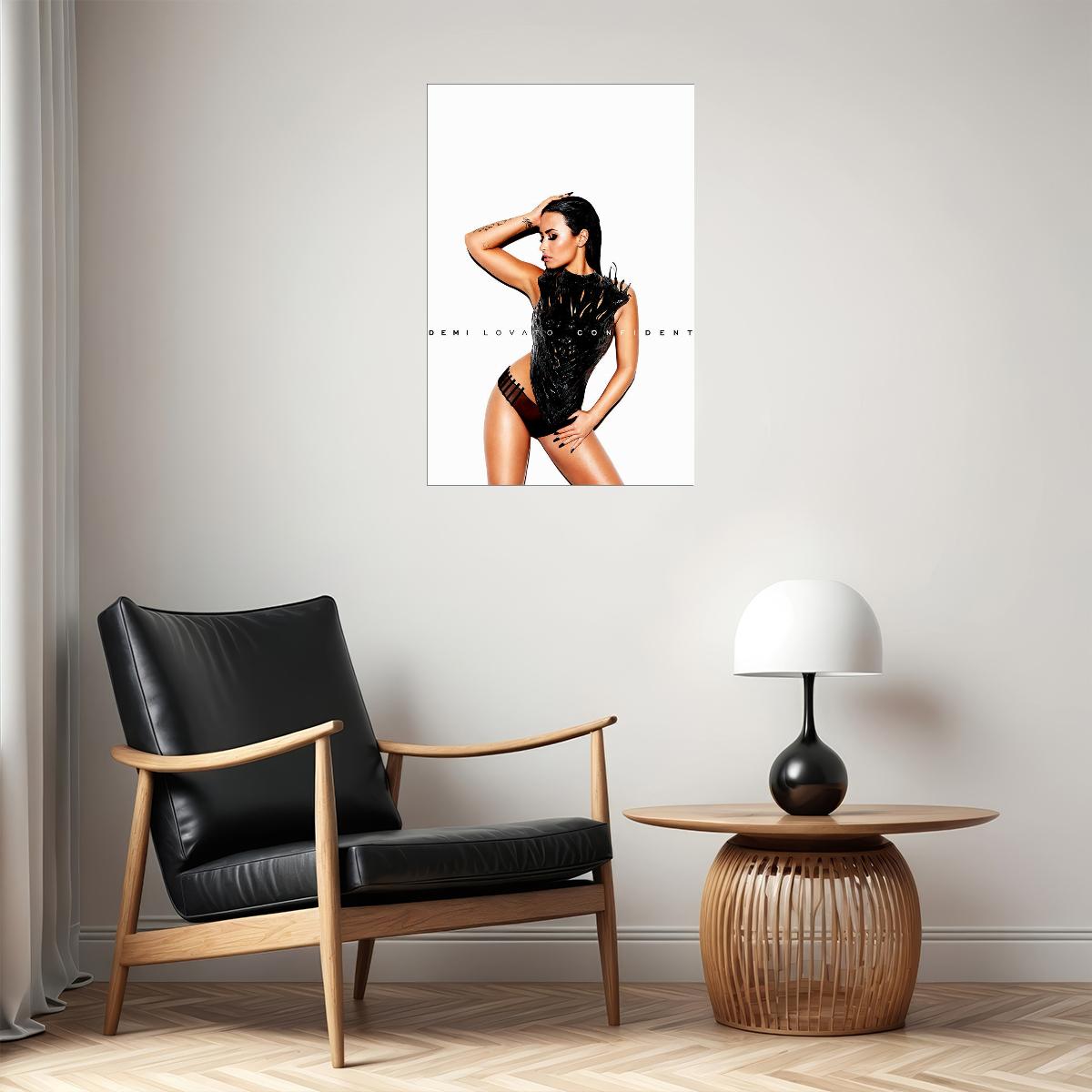 Demi Lovato Confident Music Celebrity Poster Wall Art Print Home Wall Decor