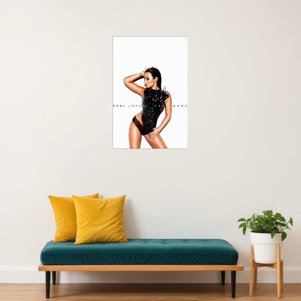 Demi Lovato Confident Music Celebrity Poster Wall Art Print Home Wall Decor