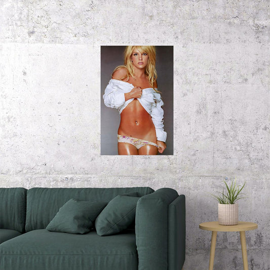 Britney Spears Sexy Celebrity Model Music Singer Poster Wall Art Print Home Wall Decor