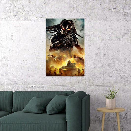 Predator 2018 Movie Scary Creature Poster Wall Art Print Home Wall Decor