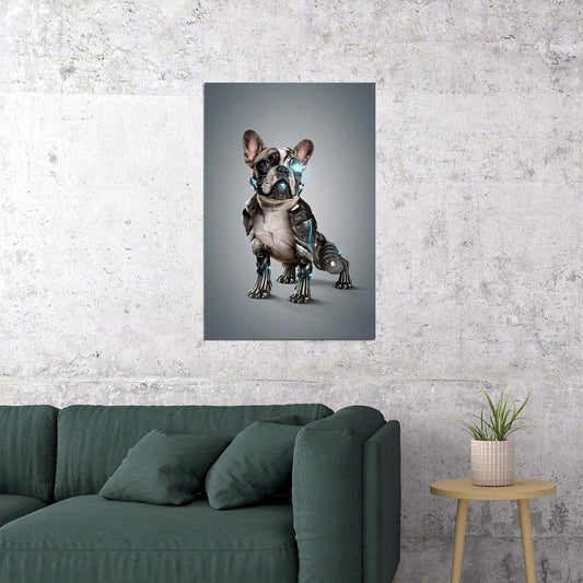 Robotic Dog Friendship Alex Sci-fi Fantasy Movie Poster Wall Art Print Home Wall Decor