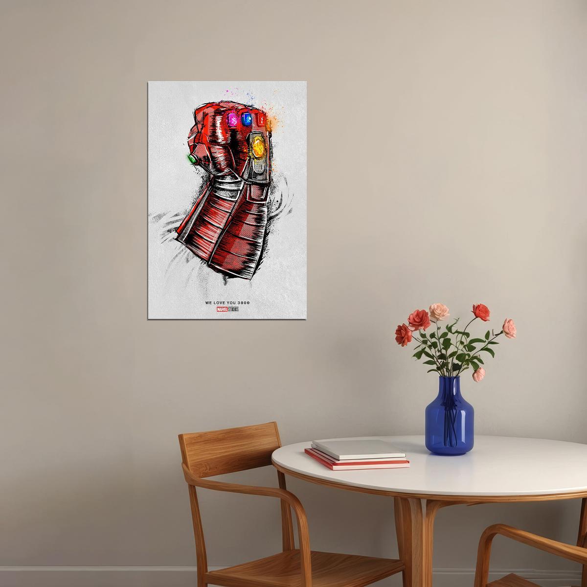 Endgame Movie Hulk Thor Iron Man Avengers Movie Poster Wall Art Print Home Wall Decor