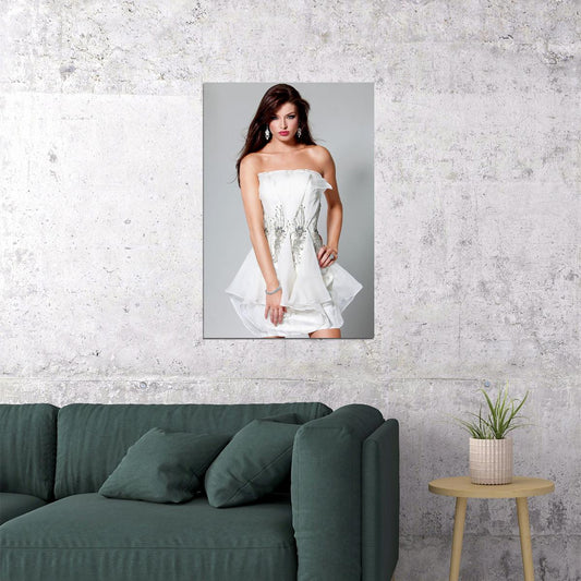 Brittany Brousseau Playmate Magazine Sexy Model Poster Wall Art Print Home Wall Decor