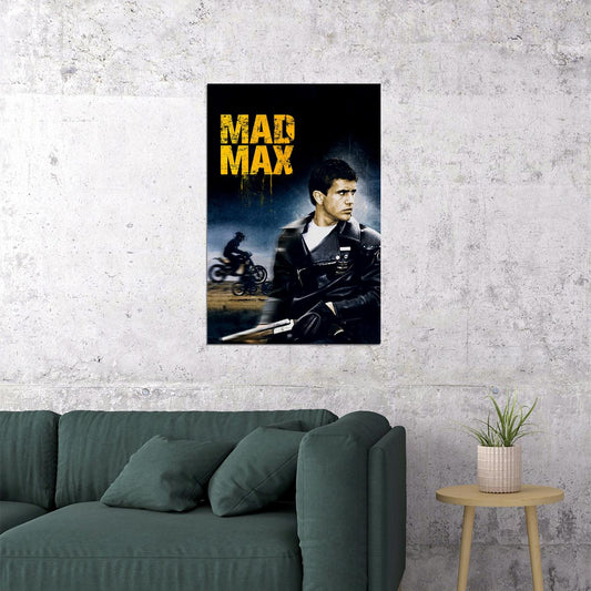 Mad Max Action Movie Cover Poster Wall Art Print Home Wall Decor