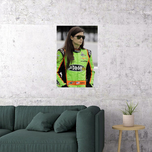 Racing Cars Driver Danica Patrick Sports Poster Wall Art Print Home Wall Decor
