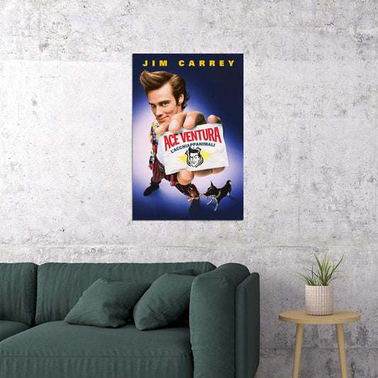 Ace Ventura Pet Detective Jim Carrey Movie Poster Wall Art Print Home Wall Decor