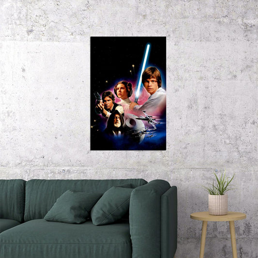 Star Wars I The Phantom Menace Movie 1999 Poster Wall Art Print Home Wall Decor