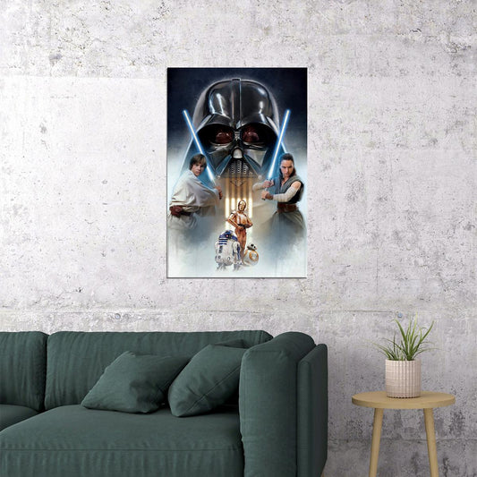 Star Wars I The Phantom Menace 1999 Movie Poster Wall Art Print Home Wall Decor