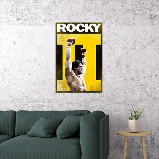 Rocky 2 High Definition Movie Poster Wall Art Print Home Wall Decor