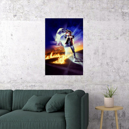 Back To The Future Movie Worldwide Shipping Poster Wall Art Print Home Wall Decor