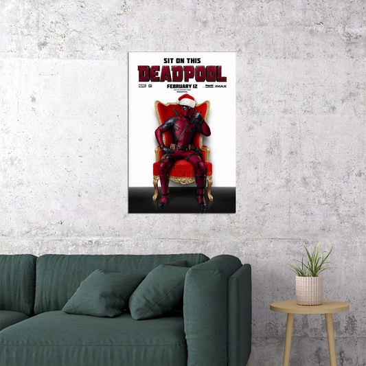 Deadpool Action Comedy Movie Poster Wall Art Print Home Wall Decor