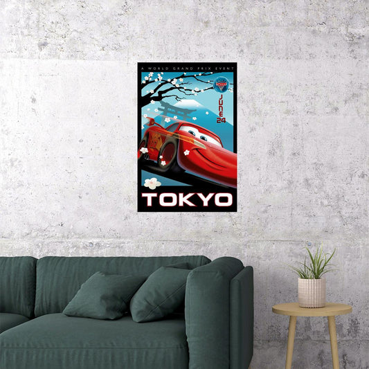 Cars 2 Fantasy Action Movie Poster Wall Art Print Home Wall Decor