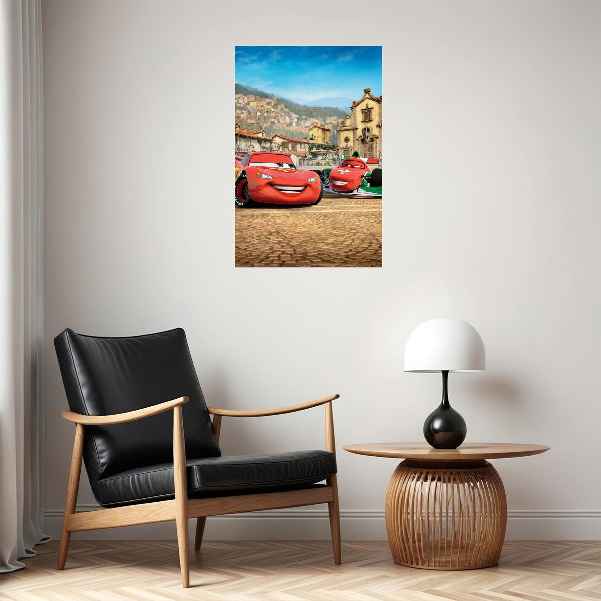 Cars 2 Fantasy Animation Poster Wall Art Print Home Wall Decor