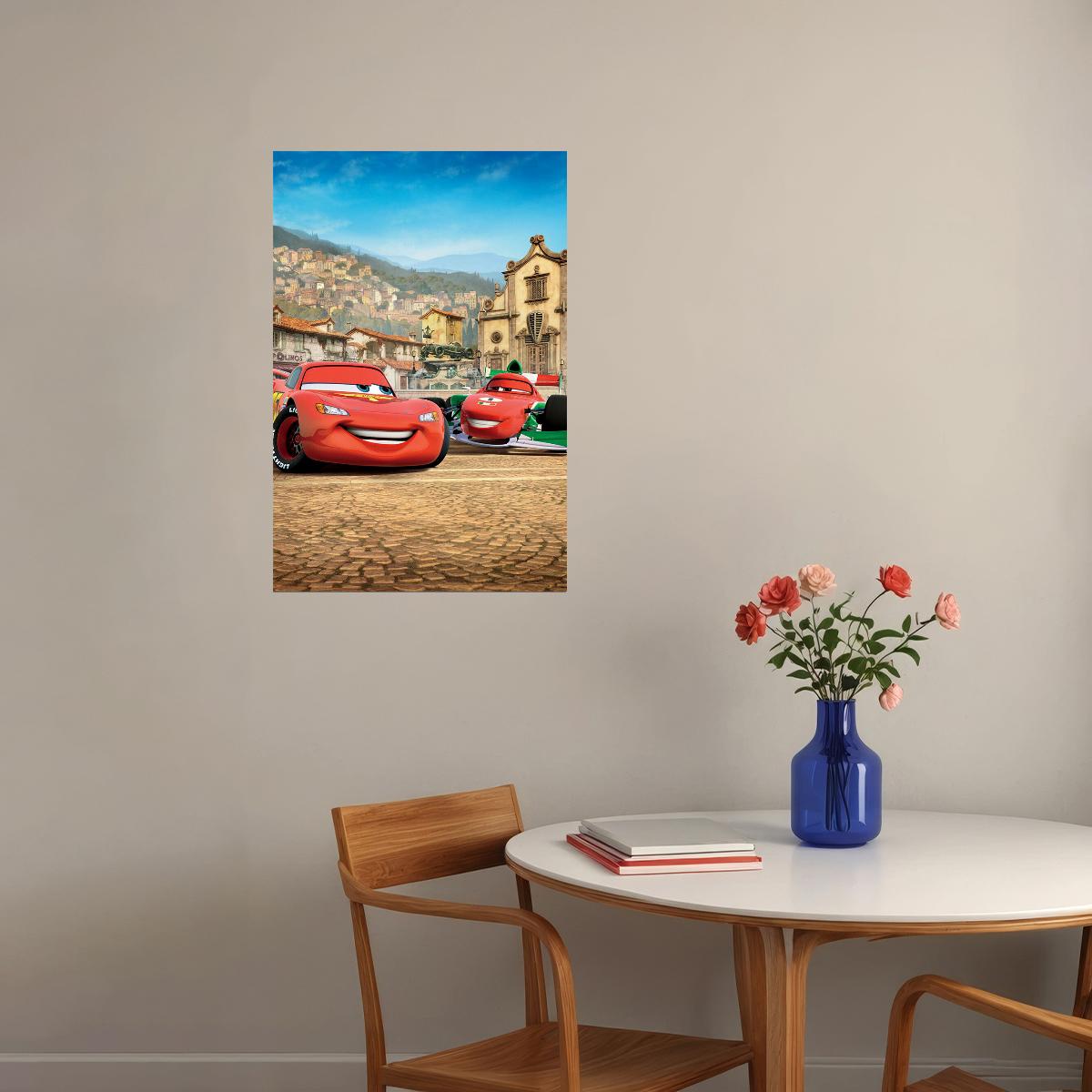 Cars 2 Fantasy Animation Poster Wall Art Print Home Wall Decor