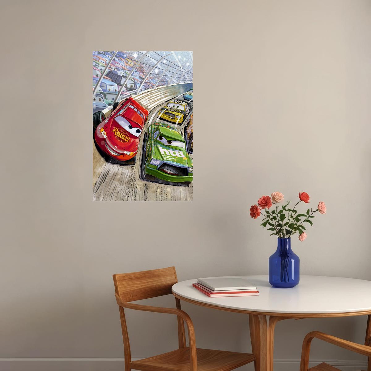 Cars 2 Fantasy Animation Movie Poster Wall Art Print Home Wall Decor