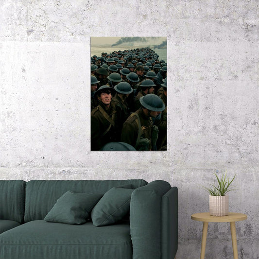 Dunkirk Drama War Movie Poster Wall Art Print Home Wall Decor