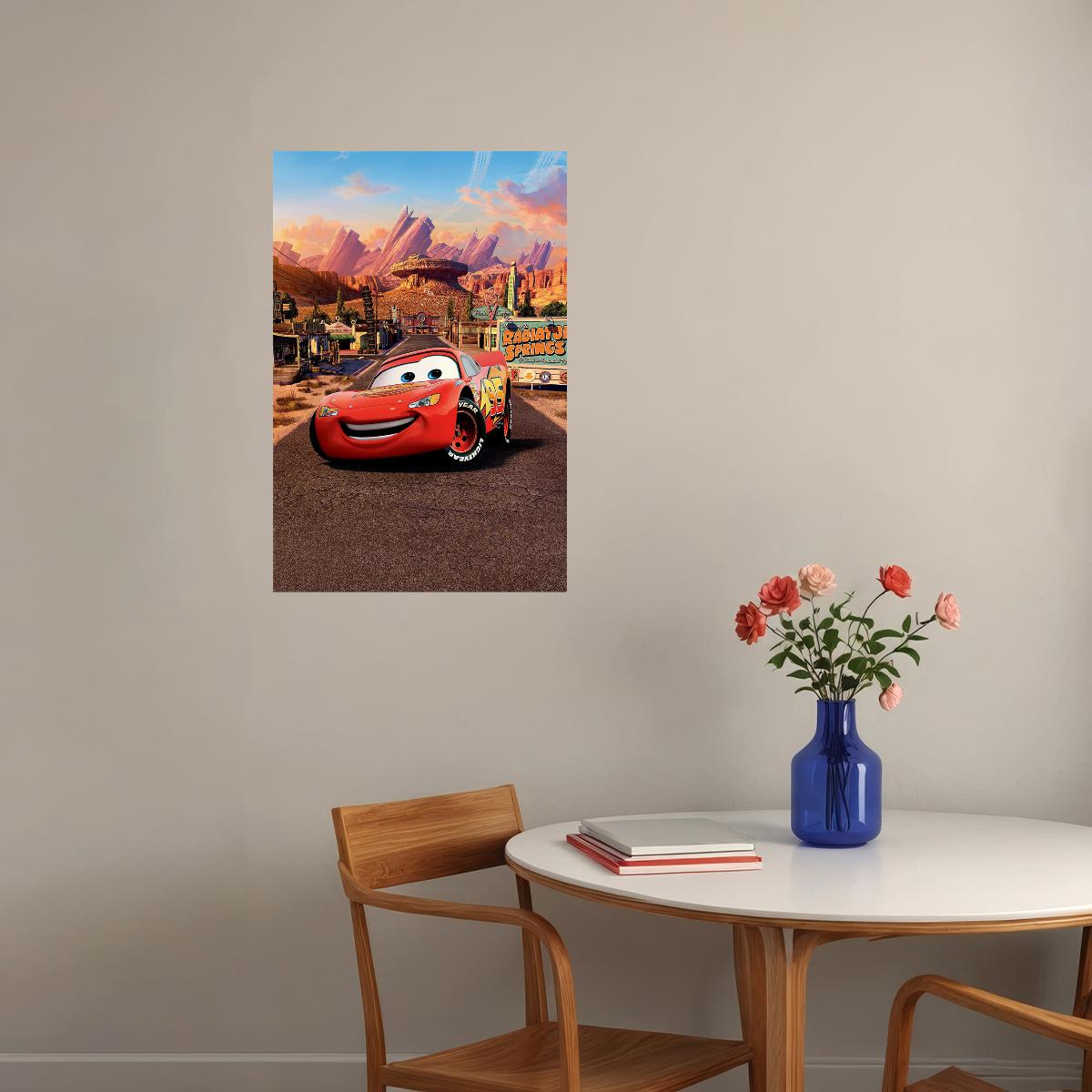 Cars Action Movie Poster Wall Art Print Home Wall Decor