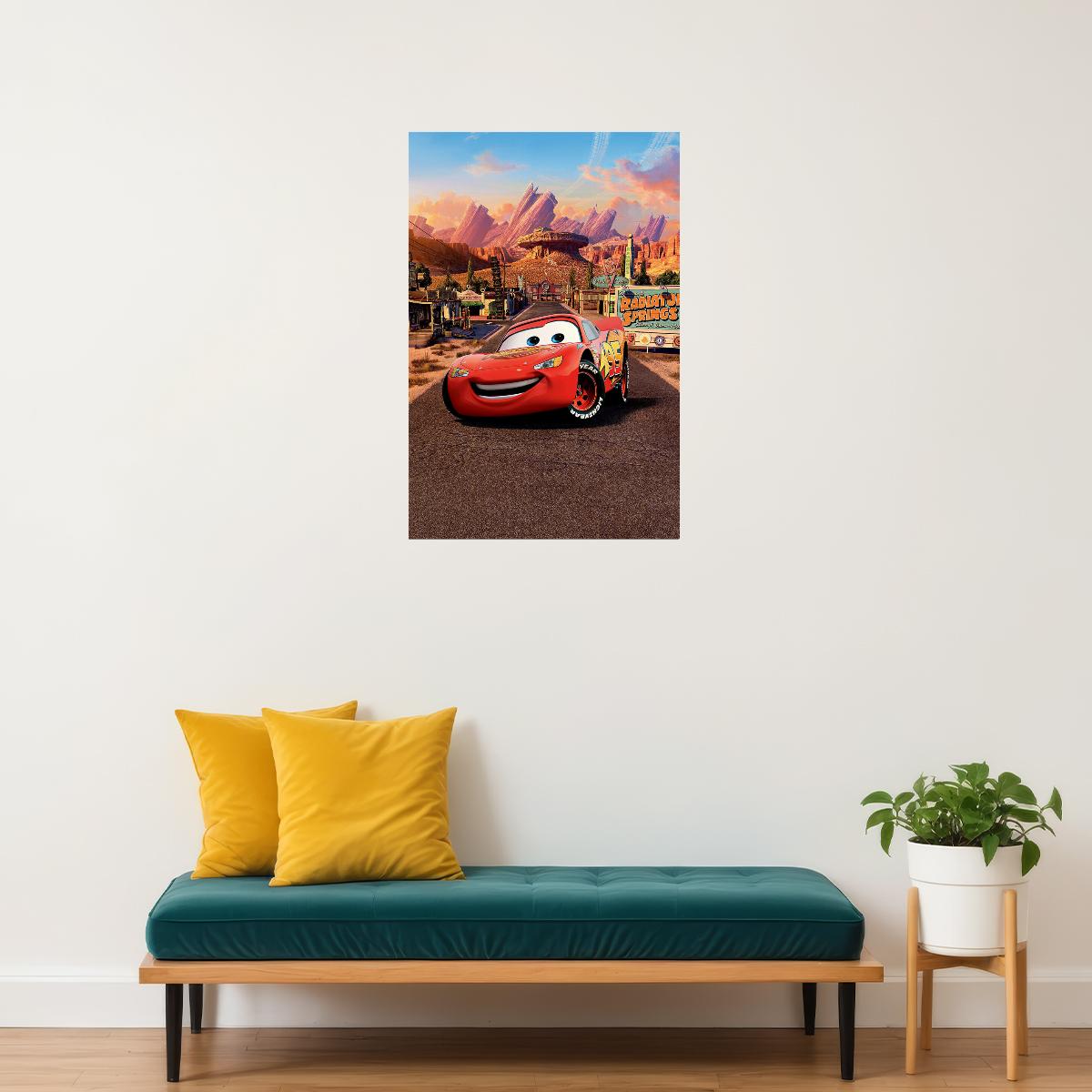 Cars Action Movie Poster Wall Art Print Home Wall Decor