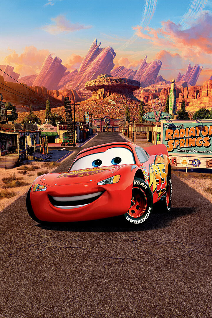 Cars Action Movie Poster Wall Art Print Home Wall Decor