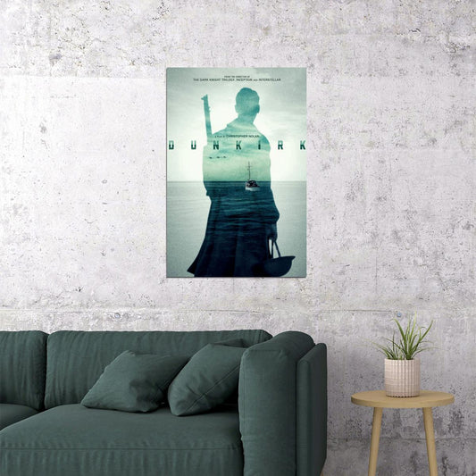 Dunkirk Action War Movie Poster Wall Art Print Home Wall Decor