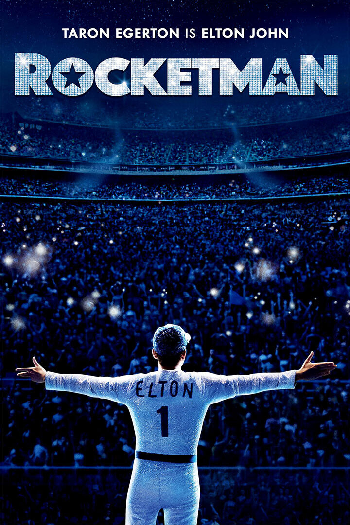 Rocketman Music Drama Movie Poster Wall Art Print Home Wall Decor