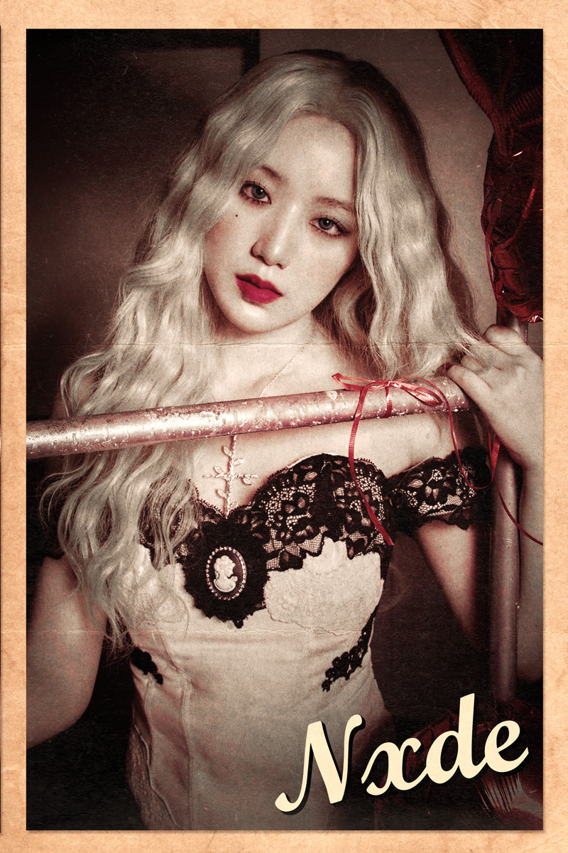 (G)I-DLE Shuhua I love 2022 Album Nxde K-pop Art Music Poster