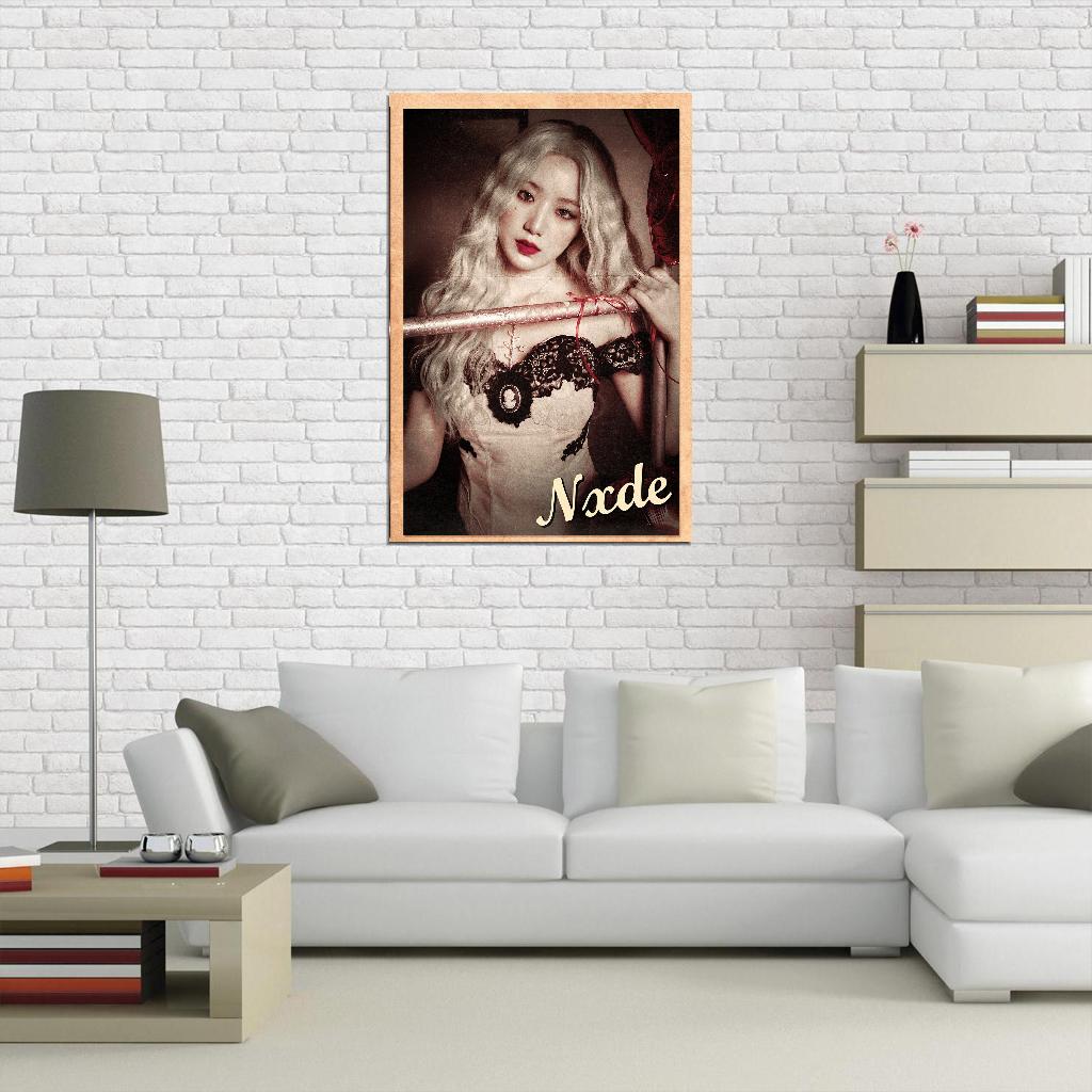 (G)I-DLE Shuhua I love 2022 Album Nxde K-pop Art Music Poster