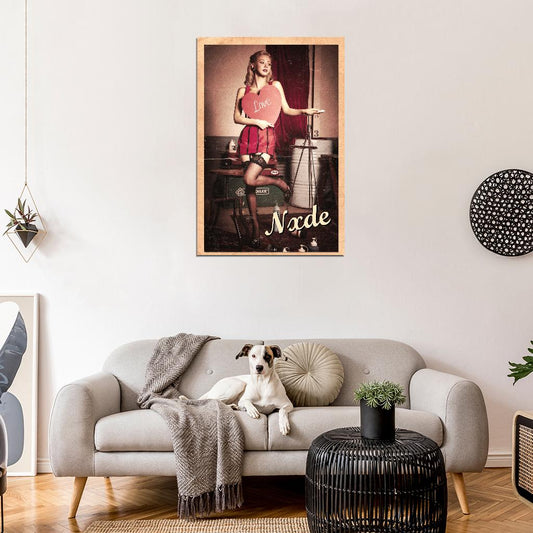 (G)I-DLE Miyeon I love 2022 Album Nxde K-pop Art Music Poster - xonomax