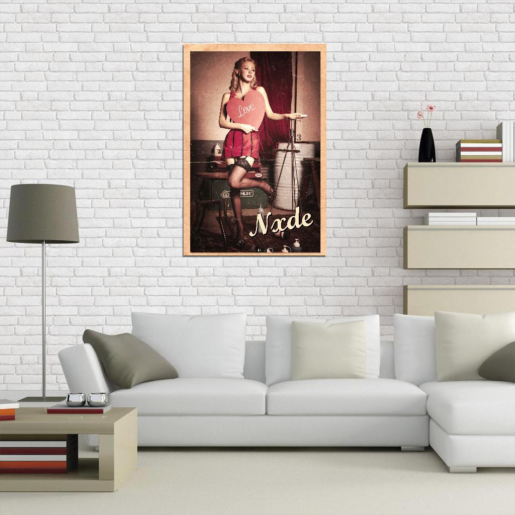 (G)I-DLE Miyeon I love 2022 Album Nxde K-pop Art Music Poster