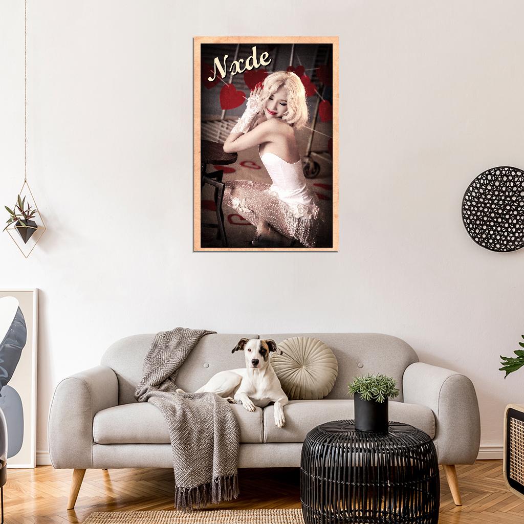 (G)I-DLE Soyeon I love 2022 Album Nxde K-pop Art Music Poster